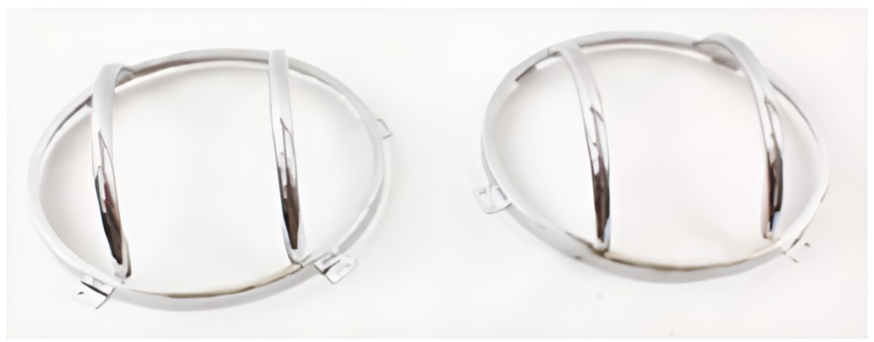 ფარის WRANGLER დამცავი (კომპლექტი) რკინა, ვერცხლისფერი JK